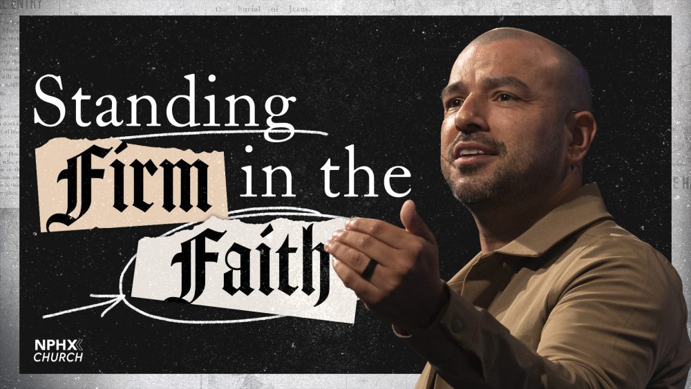 Standing Firm In The Faith  Image